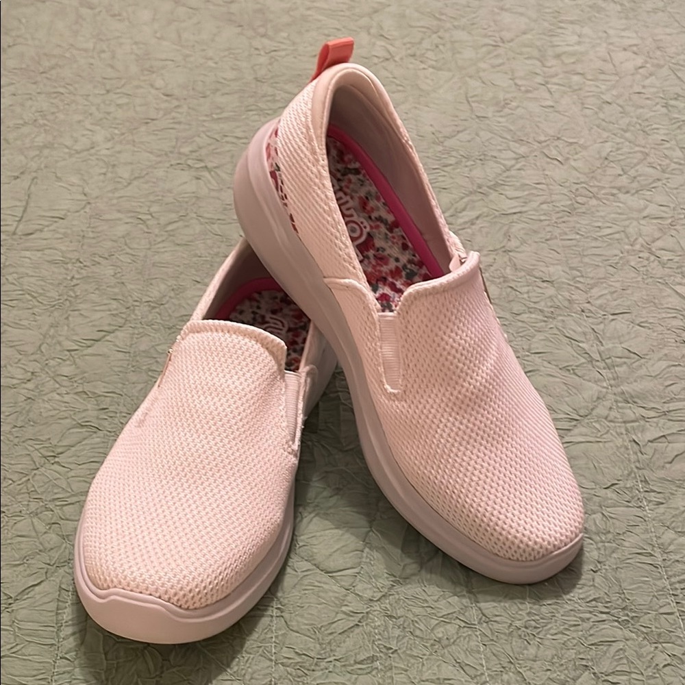 Ryka White Sneakers Lightweight Slip-On